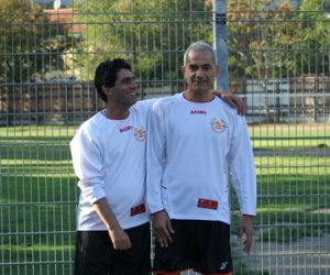 Abbas in der ersten Dynamo-Garnitur